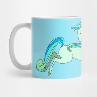 Unicorn green Mug